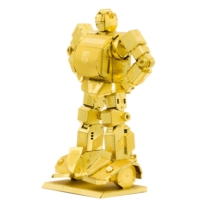 Metal Earth MMS301G Transformers Gold Bumblebee 90 Piece Metal Model Kit