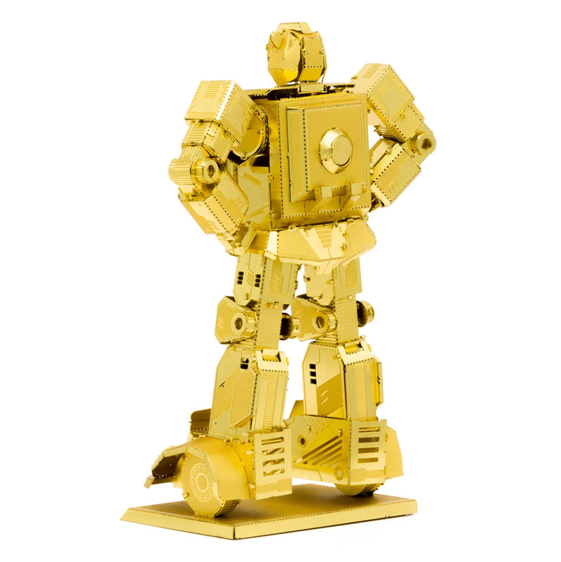 Metal Earth MMS301G Transformers Gold Bumblebee 90 Piece Metal Model Kit