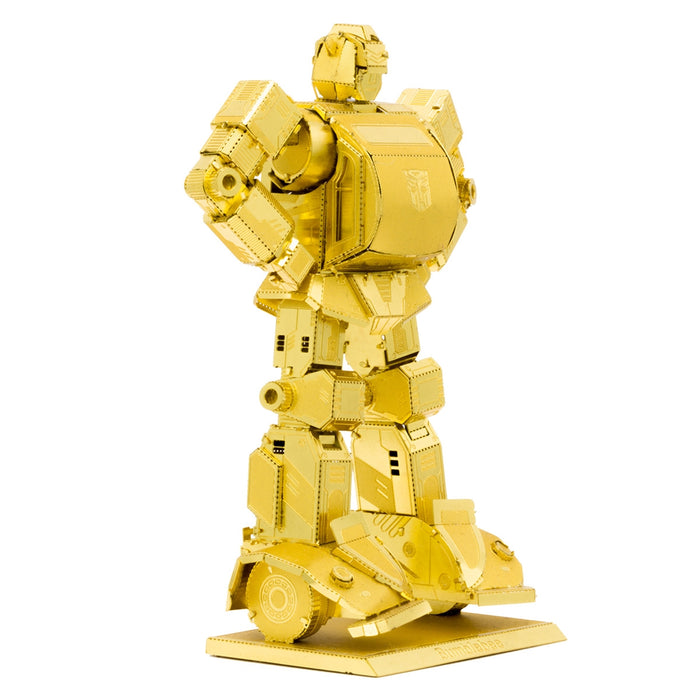 Metal Earth MMS301G Transformers Gold Bumblebee 90 Piece Metal Model Kit