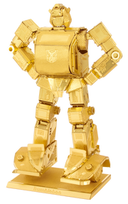 Metal Earth MMS301G Transformers Gold Bumblebee 90 Piece Metal Model Kit
