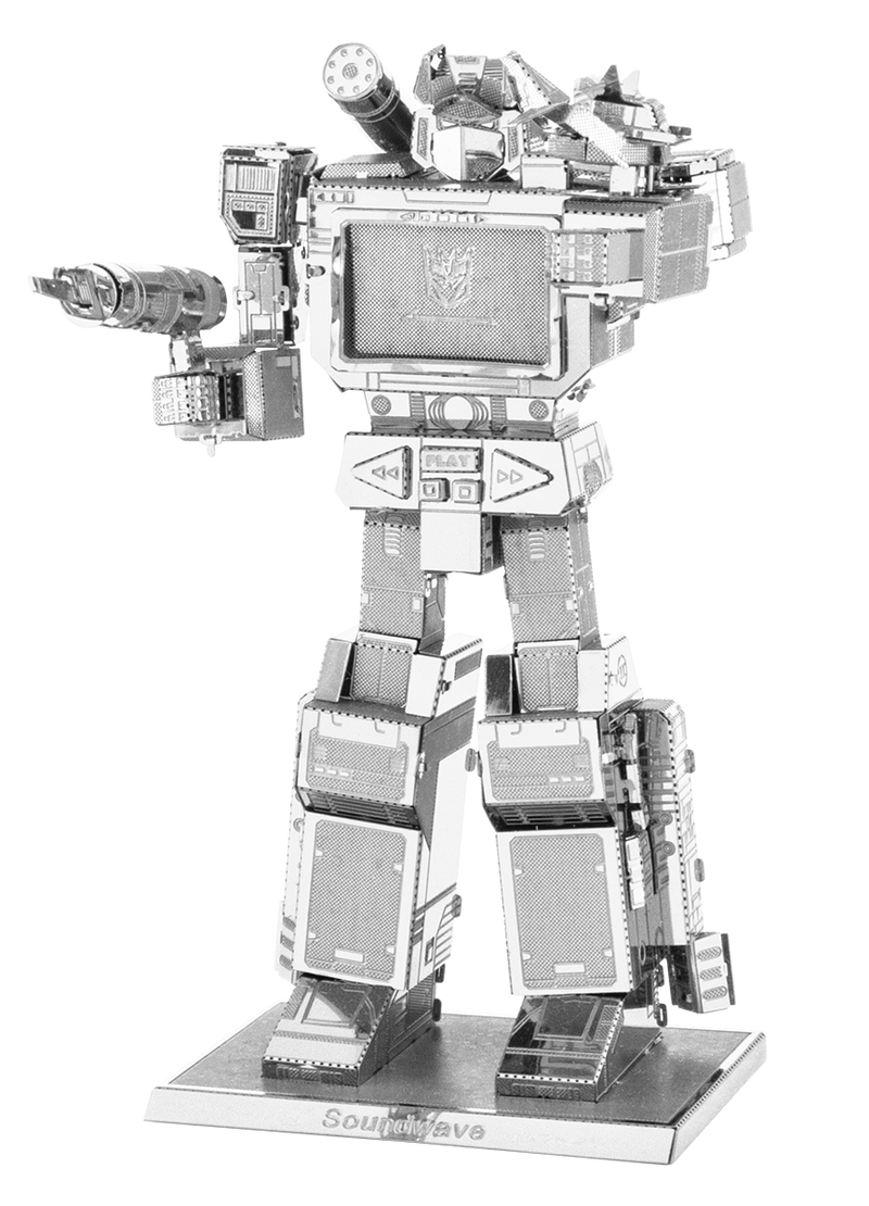 Metal Earth MMS302 Transformers Soundwave 63 Piece Metal Model Kit