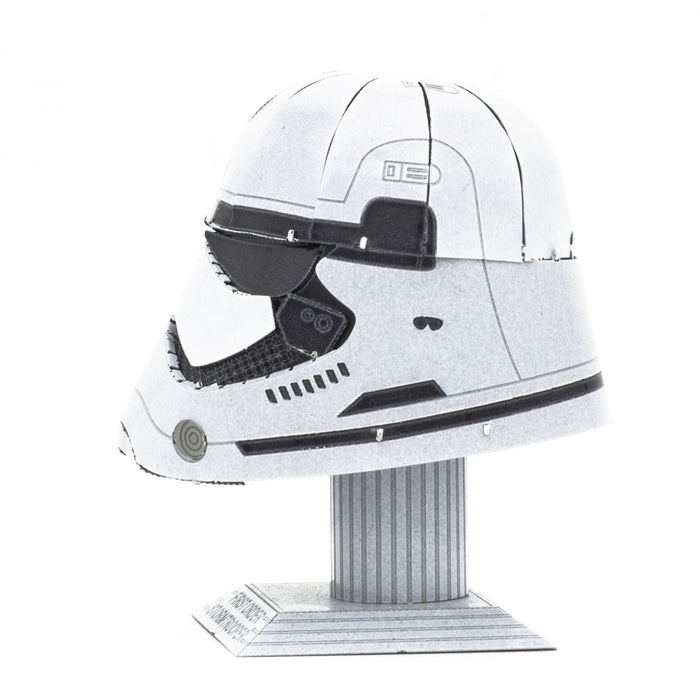 Metal Earth MMS316 Star Wars First Order Storm Trooper Helmet 15 Piece Metal Model Kit