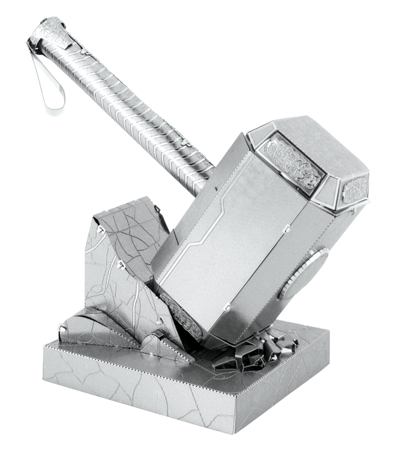 Metal Earth MMS320 Marvel Avengers Thor's Hammer Mjolnir 44 Piece Metal Model Kit