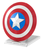 Metal Earth MMS321 Marvel Avengers Captain America's Shield 23 Piece Metal Model Kit