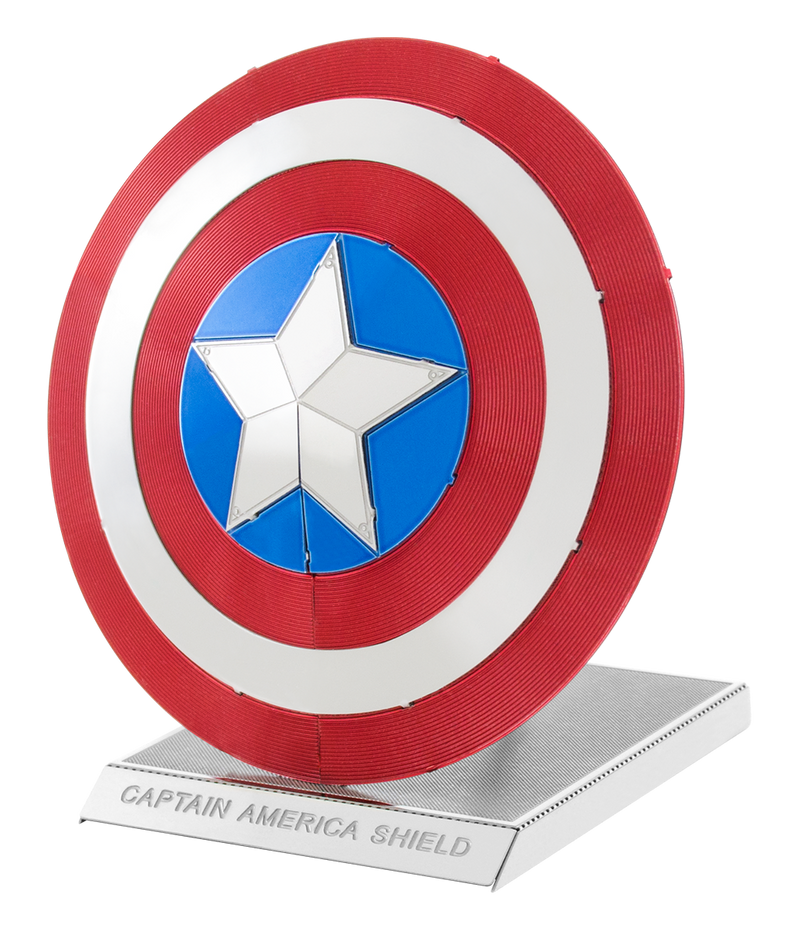 Metal Earth MMS321 Marvel Avengers Captain America's Shield 23 Piece Metal Model Kit
