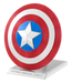 Metal Earth MMS321 Marvel Avengers Captain America's Shield 23 Piece Metal Model Kit