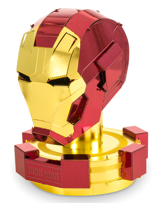 Metal Earth MMS324 Marvel Avengers Iron Man Helmet 21 Piece Metal Model Kit