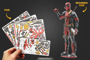 Metal Earth MMS326 Marvel Avengers Deadpool 87 Piece Metal Model Kit