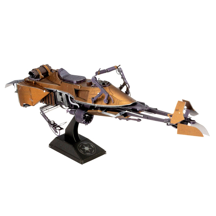 Metal Earth MMS414 Star Wars Speeder Bike 71 Piece Metal Model Kit