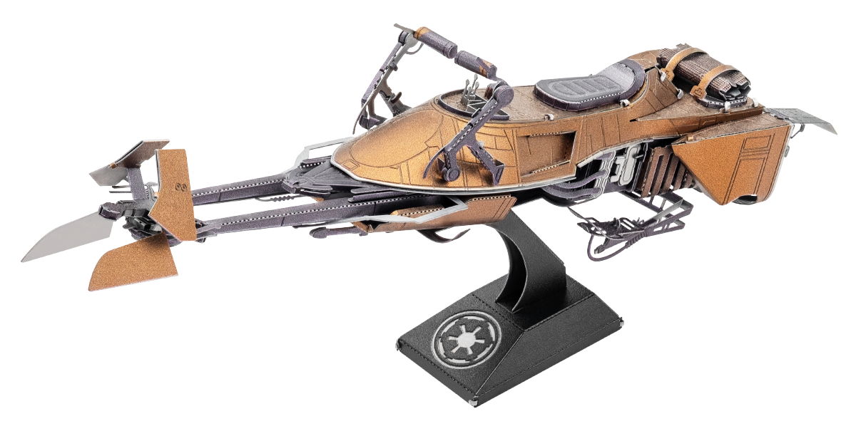 Metal Earth MMS414 Star Wars Speeder Bike 71 Piece Metal Model Kit