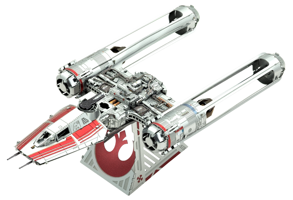 Metal Earth MMS415 Star Wars Zorii's Y-Wing 144 Piece Metal Model Kit
