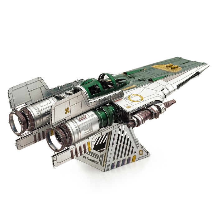 Metal Earth MMS416 Star Wars Resistance A-Wing Fighter 97 Piece Metal Model Kit