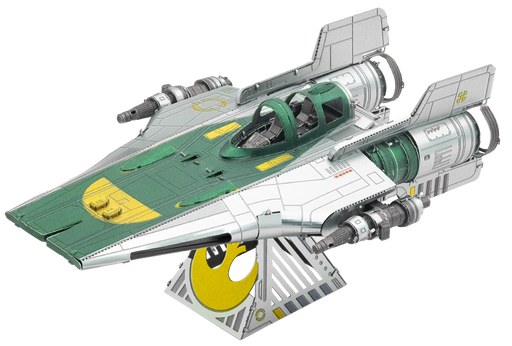 Metal Earth MMS416 Star Wars Resistance A-Wing Fighter 97 Piece Metal Model Kit