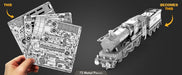 Metal Earth MMS440 Harry Potter Hogwarts Express 72 Piece Metal Model Kit
