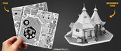 Metal Earth MMS441 Harry Potter Rubeus Hagrid Hut 41 Piece Metal Model Kit