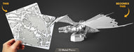 Metal Earth MMS443 Harry Potter Gringott's Dragon 23 Piece Metal Model Kit