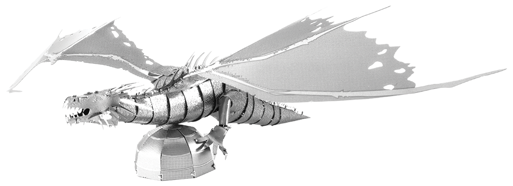 Metal Earth MMS443 Harry Potter Gringott's Dragon 23 Piece Metal Model Kit