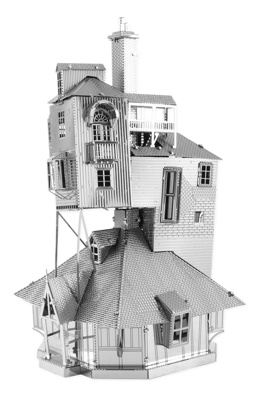 Metal Earth MMS444 Harry Potter The Burrow 47 Piece Metal Model Kit