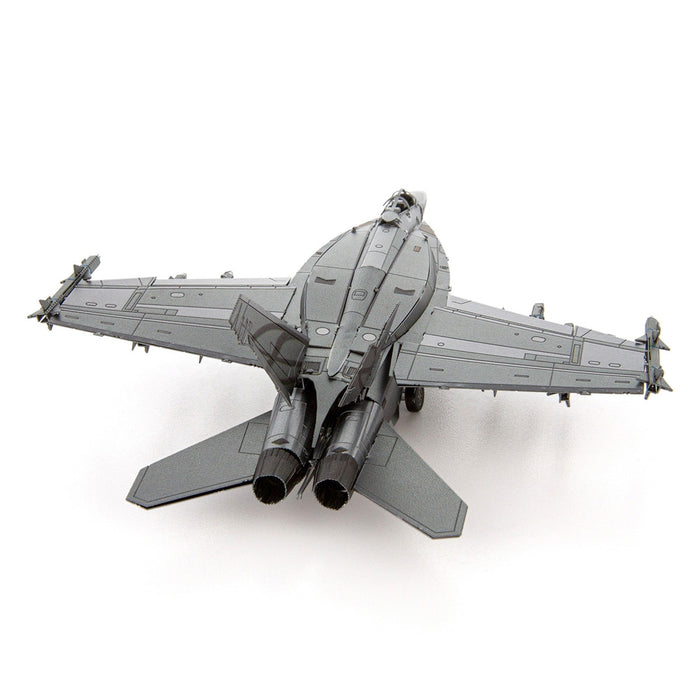 Metal Earth MMS459 F/A-18 Super Hornet Figher Jet 146 Piece Metal Model Kit