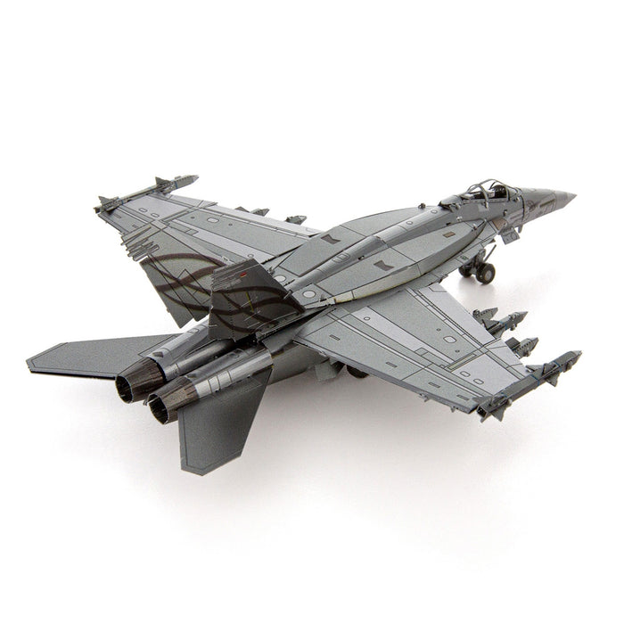 Metal Earth MMS459 F/A-18 Super Hornet Figher Jet 146 Piece Metal Model Kit