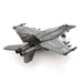 Metal Earth MMS459 F/A-18 Super Hornet Figher Jet 146 Piece Metal Model Kit