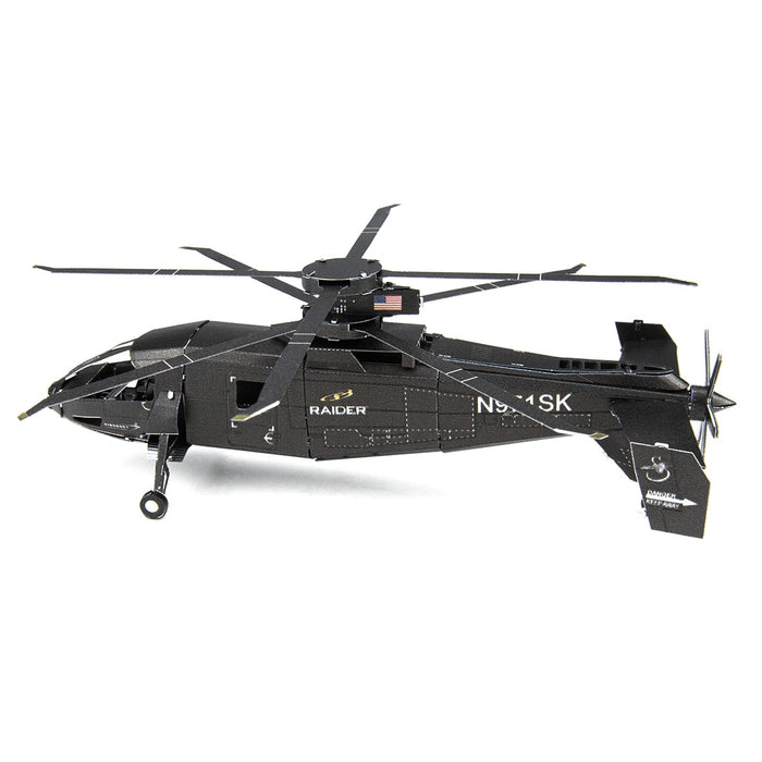 Metal Earth MMS460 S-97 Raider Helicopter 58 Piece Metal Model Kit