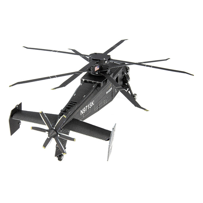 Metal Earth MMS460 S-97 Raider Helicopter 58 Piece Metal Model Kit