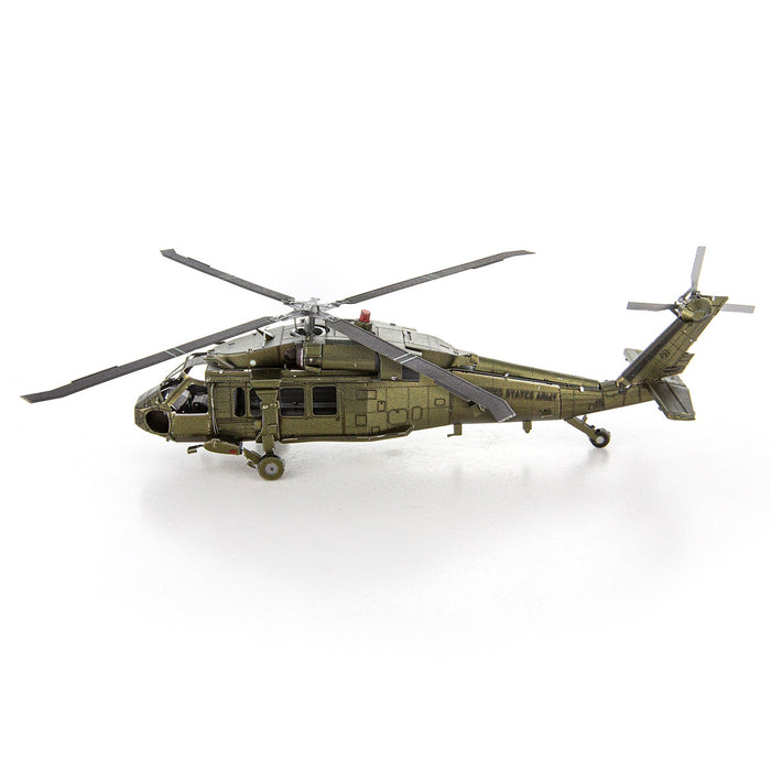 Metal Earth MMS461 Black Hawk Helicopter 91 Piece Metal Model Kit