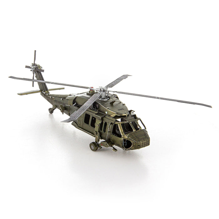 Metal Earth MMS461 Black Hawk Helicopter 91 Piece Metal Model Kit