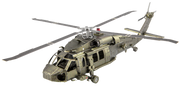 Metal Earth MMS461 Black Hawk Helicopter 91 Piece Metal Model Kit