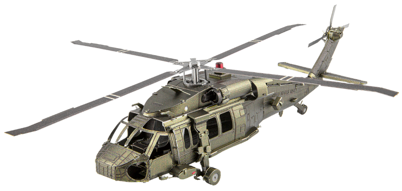 Metal Earth MMS461 Black Hawk Helicopter 91 Piece Metal Model Kit