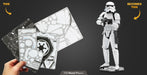 Metal Earth Premium Series ICX134 Star Wars Stormtrooper 172 Piece Metal Model Kit