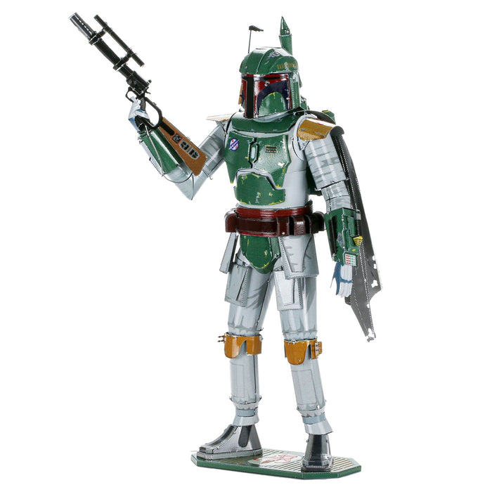 Metal Earth Premium Series ICX135 Star Wars Boba Fett 165 Piece Metal Model Kit