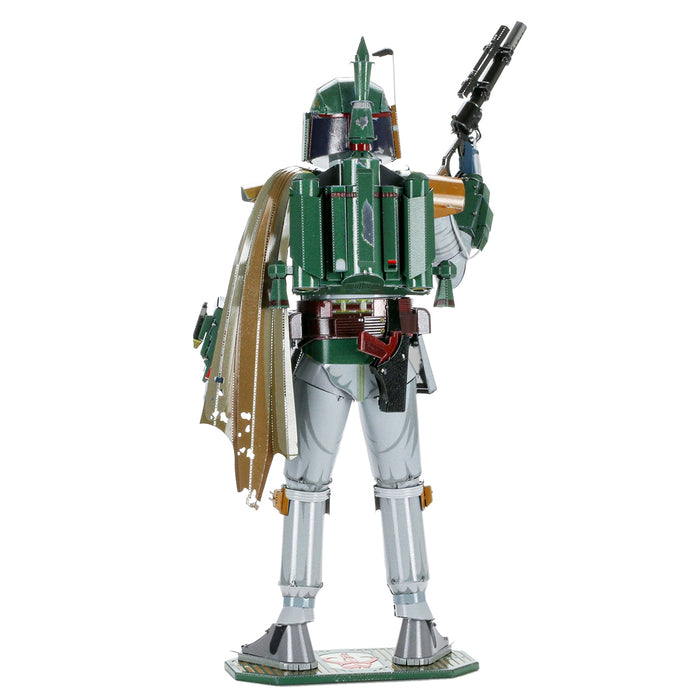 Metal Earth Premium Series ICX135 Star Wars Boba Fett 165 Piece Metal Model Kit