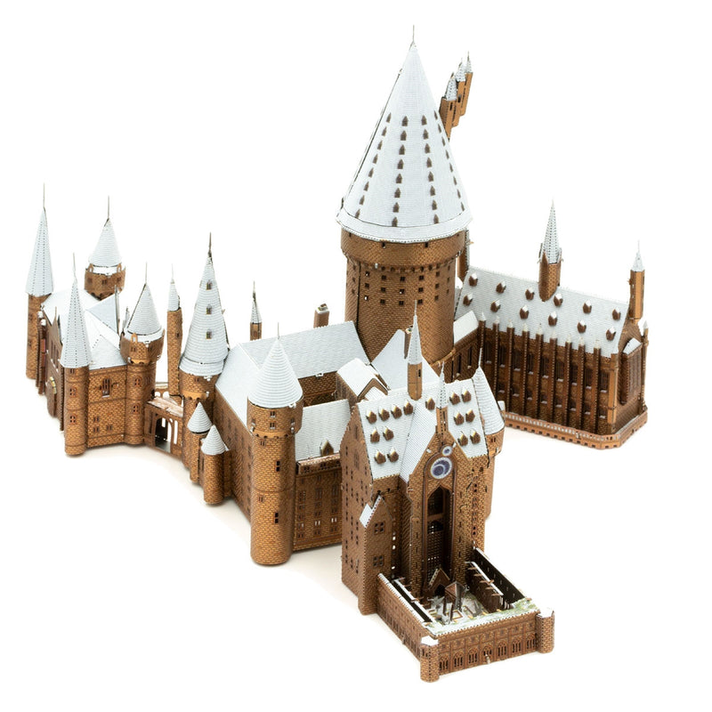 Metal Earth Premium Series ICX138 Harry Potter Hogwarts in Snow 305 Piece Metal Model Kit