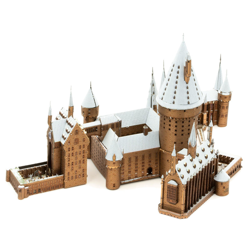 Metal Earth Premium Series ICX138 Harry Potter Hogwarts in Snow 305 Piece Metal Model Kit