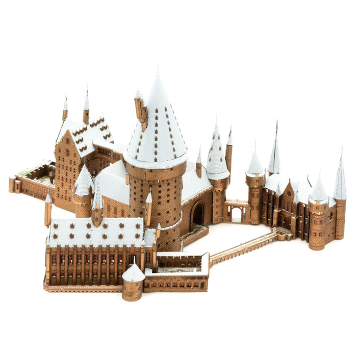 Metal Earth Premium Series ICX138 Harry Potter Hogwarts in Snow 305 Piece Metal Model Kit