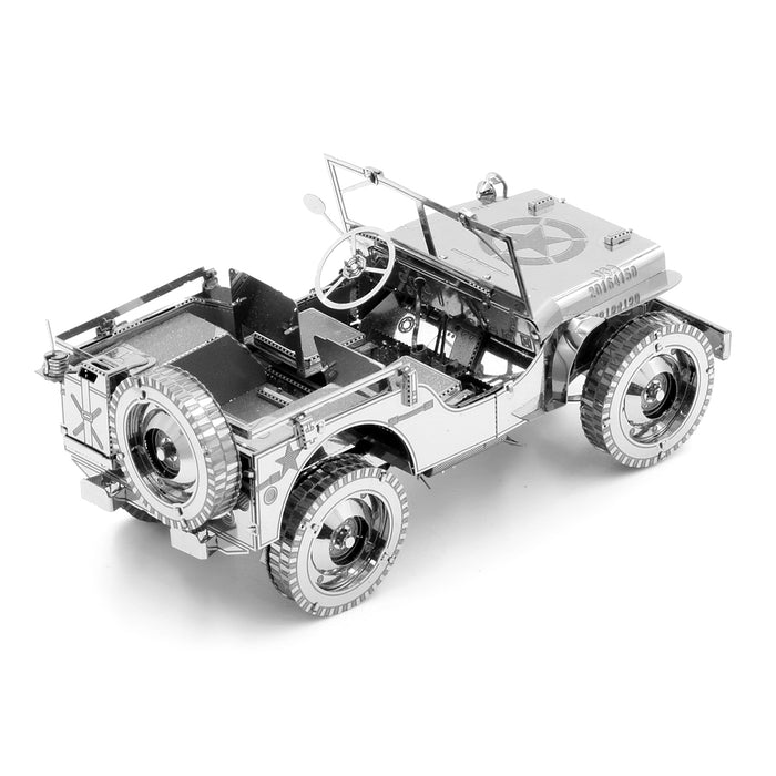 Metal Earth Premium Series ICX139 Willys Overland Jeep Metal Model Kit