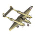 Metal Earth Premium Series ICX143 P-38 Lightning 73 Piece Metal Model Kit
