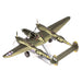 Metal Earth Premium Series ICX143 P-38 Lightning 73 Piece Metal Model Kit