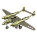 Metal Earth Premium Series ICX143 P-38 Lightning 73 Piece Metal Model Kit