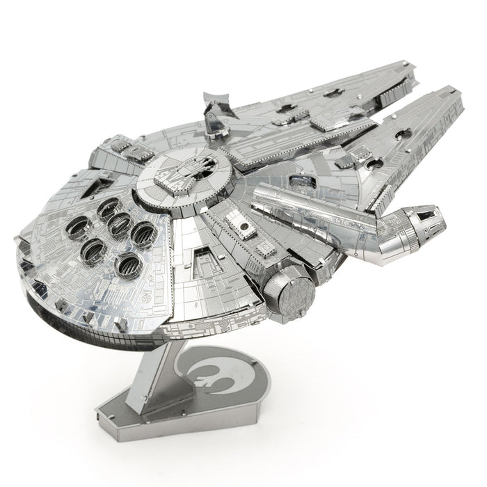 Metal Earth Premium Series ICX200B Star Wars Millennium Falcon 94 Piece Metal Model Kit