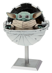 Metal Earth Premium Series ICX210 Star Wars The Child "Baby Yoda" 72 Piece Metal Model Kit
