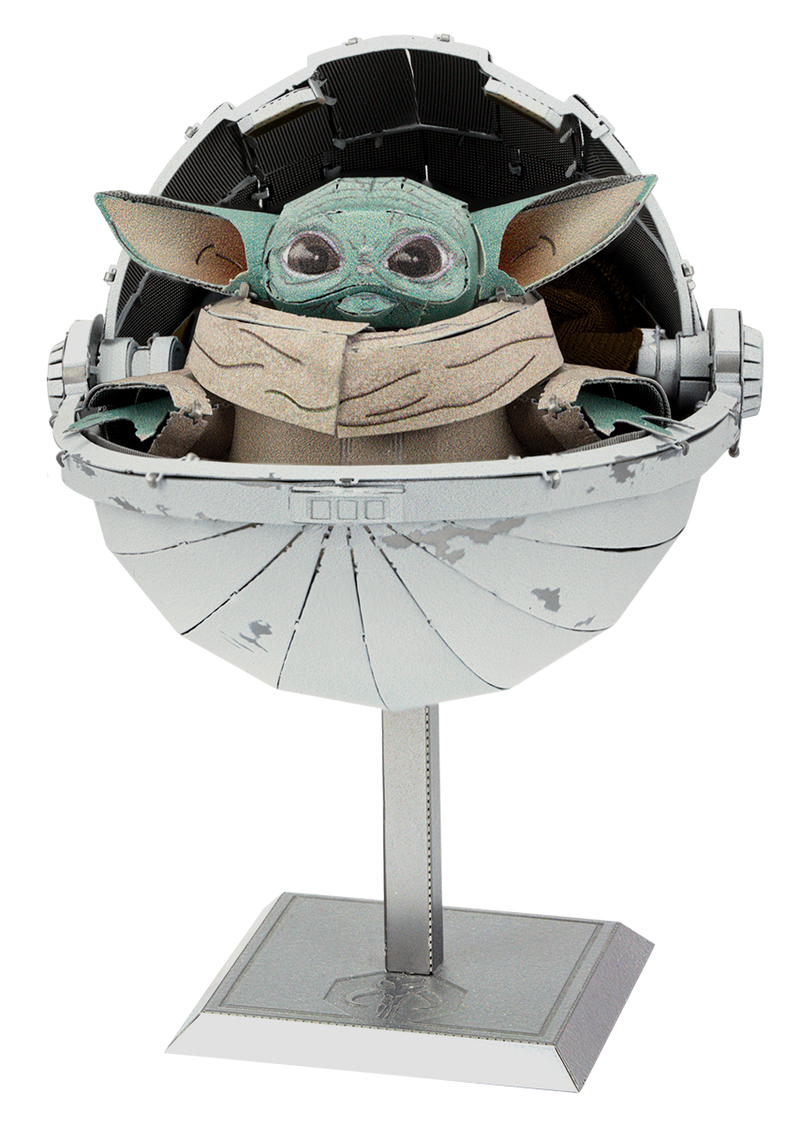 Metal Earth Premium Series ICX210 Star Wars The Child "Baby Yoda" 72 Piece Metal Model Kit