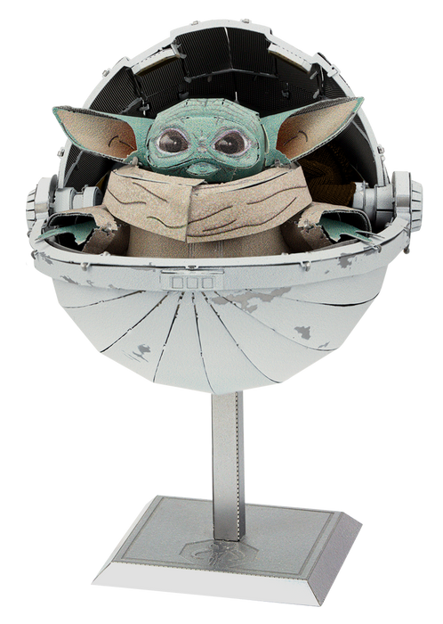 Metal Earth Premium Series ICX210 Star Wars The Child "Baby Yoda" 72 Piece Metal Model Kit
