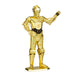 Metal Earth Premium Series ICX229 Star Wars C-3PO 109 Piece Metal Model Kit
