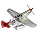 Metal Earth Premium Seriesdel Kit ICX142 Tuskegee Airmen P-51 Mustang 58 Piece Metal Model Kit
