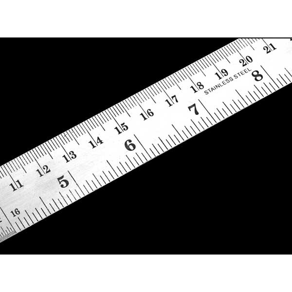 Micro-Mark 10115 12" Stainless Steel Machinists Ruler