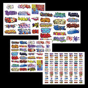 Micro-Mark 88568 Multi Scale Railroad Graffiti Decal Set