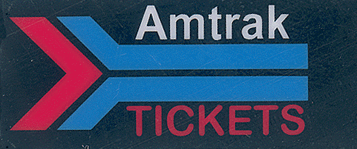 Micro Structures 64812 Amtrak Tickets Animated Right Facing Large Wall Sign